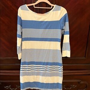 Lilly Pulitzer Blue and white Striped Dress